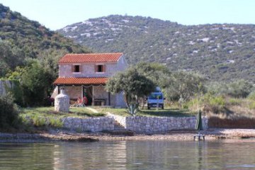 Robinzonska kuća direktno uz more Casa Vecchia, Tkon, foto 21
